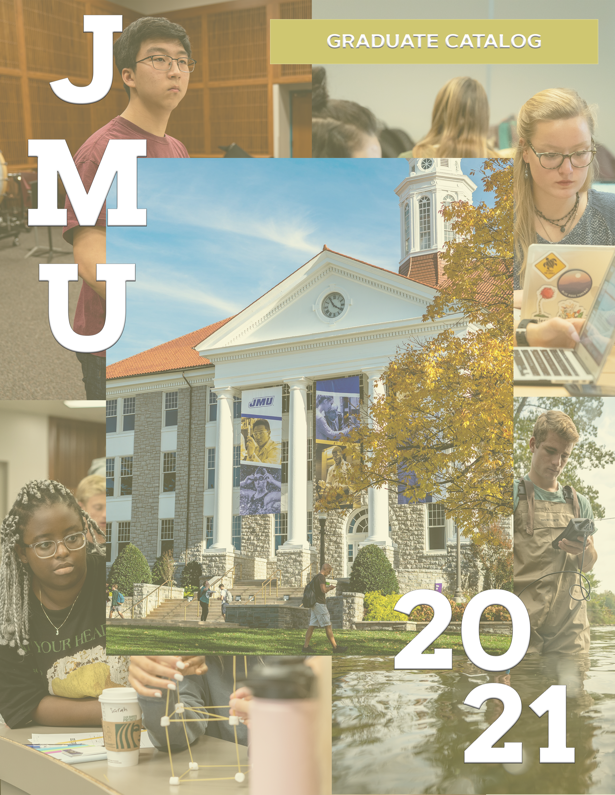 Cover of 2020-2021 James Madison University Graduate Catalog
